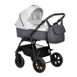 INDIGO Коляска CHARLOTTE Sity 2в1 (Cs 05 (т.серый + св.серый)