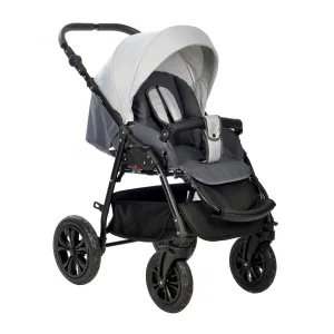 INDIGO Коляска CHARLOTTE Sity 2в1 (Cs 05 (т.серый + св.серый) INDIGO Коляска CHARLOTTE Sity 2в1 (Cs 05 (т.серый + св.серый)