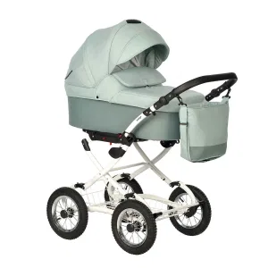 INDIGO Коляска BARBARA 2в1 Classic (Ba 02 (шалфей) INDIGO Коляска BARBARA 2в1 Classic (Ba 02 (шалфей)