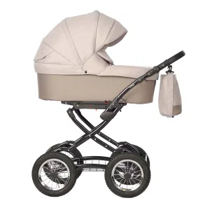 INDIGO Коляска BARBARA 2в1 Classic (Ba 08 (бежевый) INDIGO Коляска BARBARA 2в1 Classic (Ba 08 (бежевый)