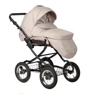INDIGO Коляска BARBARA 2в1 Classic (Ba 08 (бежевый) INDIGO Коляска BARBARA 2в1 Classic (Ba 08 (бежевый)