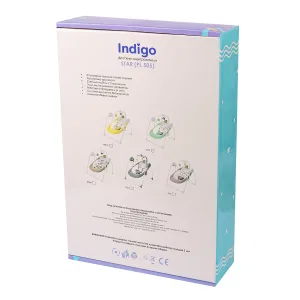 INDIGO Электронные качели STAR (0-9 кг), с адаптером, п/у, 12 мел.,5 скоростей,москитка (упак.1шт.) (синий) INDIGO Электронные качели STAR (0-9 кг), с адаптером, п/у, 12 мел.,5 скоростей,москитка (упак.1шт.) (синий)