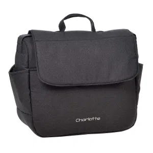 INDIGO Коляска CHARLOTTE Sity Classic 12 (Cs 04 (черный + т.серый) INDIGO Коляска CHARLOTTE Sity Classic 12 (Cs 04 (черный + т.серый)