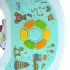 INDIGO Ходунки BUBBLE C 6 силиконовых колес, муз. (упак.7 шт.) (бирюзовый) INDIGO Ходунки BUBBLE C 6 силиконовых колес, муз. (упак.7 шт.) (бирюзовый)