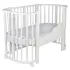 INDIGO Кровать детская Baby Lux 3 в 1 (кровать, манеж, диван) массив березы, МДФ (белый-белые стойки) INDIGO Кровать детская Baby Lux 3 в 1 (кровать, манеж, диван) массив березы, МДФ (белый-белые стойки)