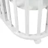 INDIGO Кровать детская Baby Lux 3 в 1 (кровать, манеж, диван) массив березы, МДФ (белый-белые стойки) INDIGO Кровать детская Baby Lux 3 в 1 (кровать, манеж, диван) массив березы, МДФ (белый-белые стойки)