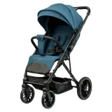 INDIGO Коляска DELTA (2кол.(17см)2кол.(24см)(упак.1шт.) (синий)