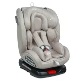 INDIGO Автокресло TOURNEO ISOFIX, группа 0 + 1 + 2 + 3 (0-36 кг), (упак.1 шт.) (бежевый)