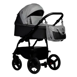 INDIGO Коляска IMPULSE 2в1 (Im 04 (т.серый + серый) INDIGO Коляска IMPULSE 2в1 (Im 04 (т.серый + серый)