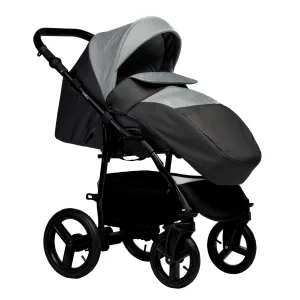 INDIGO Коляска IMPULSE 2в1 (Im 04 (т.серый + серый) INDIGO Коляска IMPULSE 2в1 (Im 04 (т.серый + серый)
