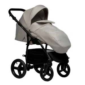 INDIGO Коляска IMPULSE ECO 2в1 (Ie 02 (бежевая кожа + бежевый) INDIGO Коляска IMPULSE ECO 2в1 (Ie 02 (бежевая кожа + бежевый)
