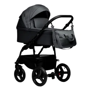 INDIGO Коляска IMPULSE ECO 2в1 (Ie 06 (серая кожа + серый) INDIGO Коляска IMPULSE ECO 2в1 (Ie 06 (серая кожа + серый)