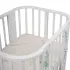 INDIGO Кровать детская Green Line 5 в 1 (ложе 70х100 и 70х140) с поперечным маятником, массив бер (травинки) INDIGO Кровать детская Green Line 5 в 1 (ложе 70х100 и 70х140) с поперечным маятником, массив бер (травинки)