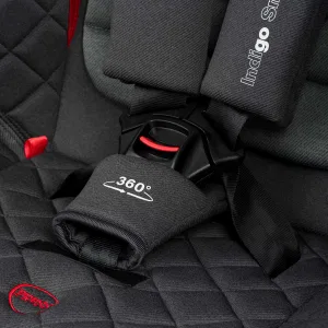 INDIGO Автокресло SMART ISOFIX, группа 0 + 1 + 2 + 3 (0-36 кг), (LBB) (упак.1 шт.) (серый) INDIGO Автокресло SMART ISOFIX, группа 0 + 1 + 2 + 3 (0-36 кг), (LBB) (упак.1 шт.) (серый)