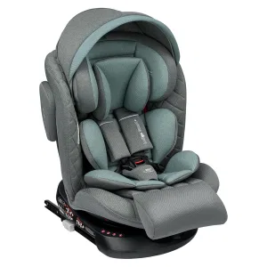 INDIGO Автокресло SMART + ISOFIX, капюшон, подножка, группа 0 + 1 + 2 + 3 (0-36 кг), (LBB) (упак.1 шт.) (серый-зеленый) INDIGO Автокресло SMART + ISOFIX, капюшон, подножка, группа 0 + 1 + 2 + 3 (0-36 кг), (LBB) (упак.1 шт.) (серый-зеленый)