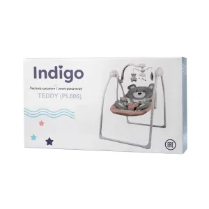 INDIGO Электронные качели TEDDY (0-9 кг), с адаптером, п/у, 12 мел., 5 скоростей, москитка (упак.2 шт.)(Ind (зеленый) INDIGO Электронные качели TEDDY (0-9 кг), с адаптером, п/у, 12 мел., 5 скоростей, москитка (упак.2 шт.)(Ind (зеленый)