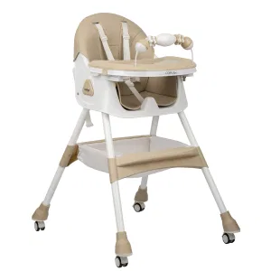 INDIGO Стул для кормления CORN flex (бежевый) INDIGO Стул для кормления CORN flex (бежевый)