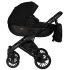 INDIGO Коляска MIO S 2в1 (02 (черная кожа + черный) INDIGO Коляска MIO S 2в1 (02 (черная кожа + черный)