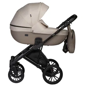 INDIGO Коляска MIO S 2в1 (03 (т.бежевая кожа + св.бежевый) INDIGO Коляска MIO S 2в1 (03 (т.бежевая кожа + св.бежевый)