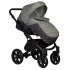 INDIGO Коляска MIO S 2в1 (05 (т.серая кожа + зеленый) INDIGO Коляска MIO S 2в1 (05 (т.серая кожа + зеленый)