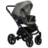 INDIGO Коляска MIO S 2в1 (05 (т.серая кожа + зеленый) INDIGO Коляска MIO S 2в1 (05 (т.серая кожа + зеленый)