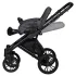 INDIGO Коляска MIO S 2в1 (05 (т.серая кожа + зеленый) INDIGO Коляска MIO S 2в1 (05 (т.серая кожа + зеленый)