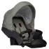INDIGO Коляска MIO S 2в1 (05 (т.серая кожа + зеленый) INDIGO Коляска MIO S 2в1 (05 (т.серая кожа + зеленый)