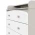 INDIGO Комод Classic 800/4 c откидным пеленальным столиком, МДФ, ЛДСП (кашемир-белый) INDIGO Комод Classic 800/4 c откидным пеленальным столиком, МДФ, ЛДСП (кашемир-белый)