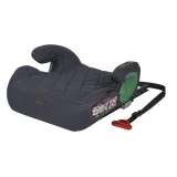INDIGO Автокресло-бустер QuickFix ISOFIX, группа 3 (135-150 см, 22-36 кг), (упак.4 шт.) (серый-серая сетка )
