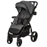 INDIGO Коляска EPICA XL2025 (2кол.(20,3см)2кол.(29см)(упак.1шт.) (темно-серый)