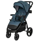INDIGO Коляска EPICA XL2025 (2кол.(20,3см)2кол.(29см)(упак.1шт.) (синий)