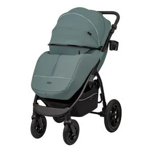 INDIGO Коляска EPICA XL AIR с сумкой2025 (2кол.(20,3см)2кол.(29см)(упак.1шт.) (зеленый-серый) INDIGO Коляска EPICA XL AIR с сумкой2025 (2кол.(20,3см)2кол.(29см)(упак.1шт.) (зеленый-серый)
