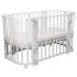INDIGO Кровать детская Baby Line 5 в 1 (ложе 70х100 и 70х140) с поперечным маятником, массив бере (лаванда) INDIGO Кровать детская Baby Line 5 в 1 (ложе 70х100 и 70х140) с поперечным маятником, массив бере (лаванда)