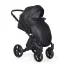 INDIGO Коляска PORTO 2в1 (Po 08 (черная кожа + черный узор) INDIGO Коляска PORTO 2в1 (Po 08 (черная кожа + черный узор)