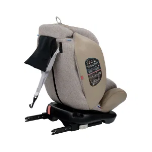 INDIGO Автокресло AERO ISOFIX, ST-3, группа 0 + 1 + 2 + 3 (0-36 кг), (упак.1 шт.) (бежевый лен) INDIGO Автокресло AERO ISOFIX, ST-3, группа 0 + 1 + 2 + 3 (0-36 кг), (упак.1 шт.) (бежевый лен)