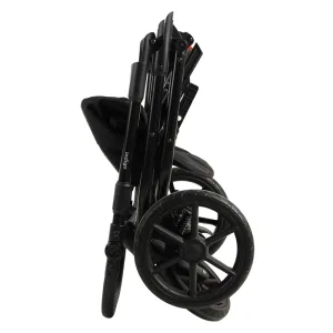 INDIGO Коляска BROCO Eco 2в1 (Be 03 (черная кожа) INDIGO Коляска BROCO Eco 2в1 (Be 03 (черная кожа)
