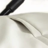 INDIGO Коляска BROCO Eco Plus 14 (Be 01 (белая кожа)