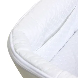 INDIGO Коляска BROCO Eco Plus 14 (Be 01 (белая кожа) INDIGO Коляска BROCO Eco Plus 14 (Be 01 (белая кожа)