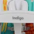 Стул для кормления HAPPY, ACE1015-A, от 5 мес до 3 лет. (Indigo) (жираф) Стул для кормления HAPPY, ACE1015-A, от 5 мес до 3 лет. (Indigo) (жираф)
