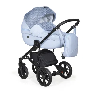 Коляска 3в1 Indigo MIO F - Mi 05 (св.голубая кожа+голубой узор) Коляска 3в1 Indigo MIO F - Mi 05 (св.голубая кожа+голубой узор)