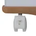 Кровать Indigo STAR MINT (колесо, качалка) - белый арт.KR-0097/8 Кровать Indigo STAR MINT (колесо, качалка) - белый арт.KR-0097/8