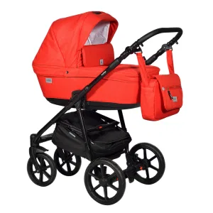 Коляска 3в1 Indigo BROCO F - Br 08 (красный) Коляска 3в1 Indigo BROCO F - Br 08 (красный)