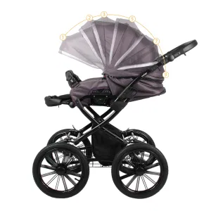 Коляска AVEO Classic 14 (Indigo) (Av 05 (фиолетовый)) Коляска AVEO Classic 14 (Indigo) (Av 05 (фиолетовый))