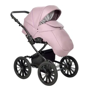 Коляска BROCO Eco Plus 14 (Indigo) (Be 05 (т.пудра кожа)) Коляска BROCO Eco Plus 14 (Indigo) (Be 05 (т.пудра кожа))