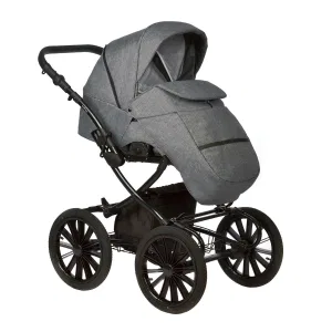 Коляска VERONA Classic 14 (Indigo) (Ve 02 (т.серый)) Коляска VERONA Classic 14 (Indigo) (Ve 02 (т.серый))