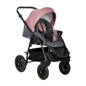 Коляска CHARLOTTE Sity 2в1 (Indigo) (Cs 07 (т.серый+т.розовый)) Коляска CHARLOTTE Sity 2в1 (Indigo) (Cs 07 (т.серый+т.розовый))