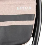 Коляска прогул. EPICA (2кол.(18см)2кол.(25см), съемн.бамп.)(упак.1 шт.)(Indigo) (бежевый)