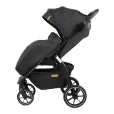 Коляска прогул. EPICA LUX (2кол.(18см)2кол.(25см), съемн.бамп.)(упак.1 шт.)(Indigo) (черный)
