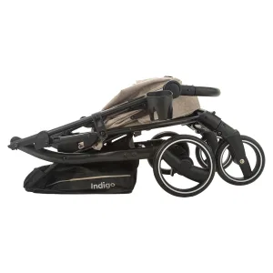 Коляска прогул. SIGMA LUX (2кол.(18см)2кол.(20,5см), съемн.бамп.)(упак.1 шт.)(Indigo) (бежевый) Коляска прогул. SIGMA LUX (2кол.(18см)2кол.(20,5см), съемн.бамп.)(упак.1 шт.)(Indigo) (бежевый)