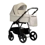 Коляска COMFORT 2в1 (Indigo) (Co 01 (св.бежевый + бежевая кожа))